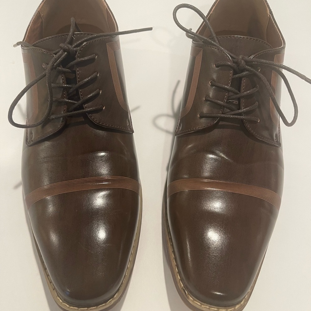 Nine West Dark Brown Men's Oxfords 13